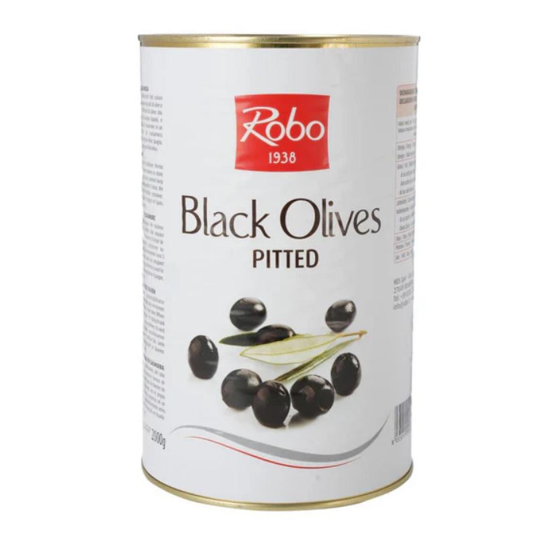 Olives Black Pitted 4.1kg